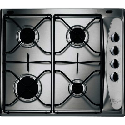 Whirlpool AKM260IX Gas Hob in Stainless Steel Whirlpool AKM260IX Gas Hob in Stainless Steel